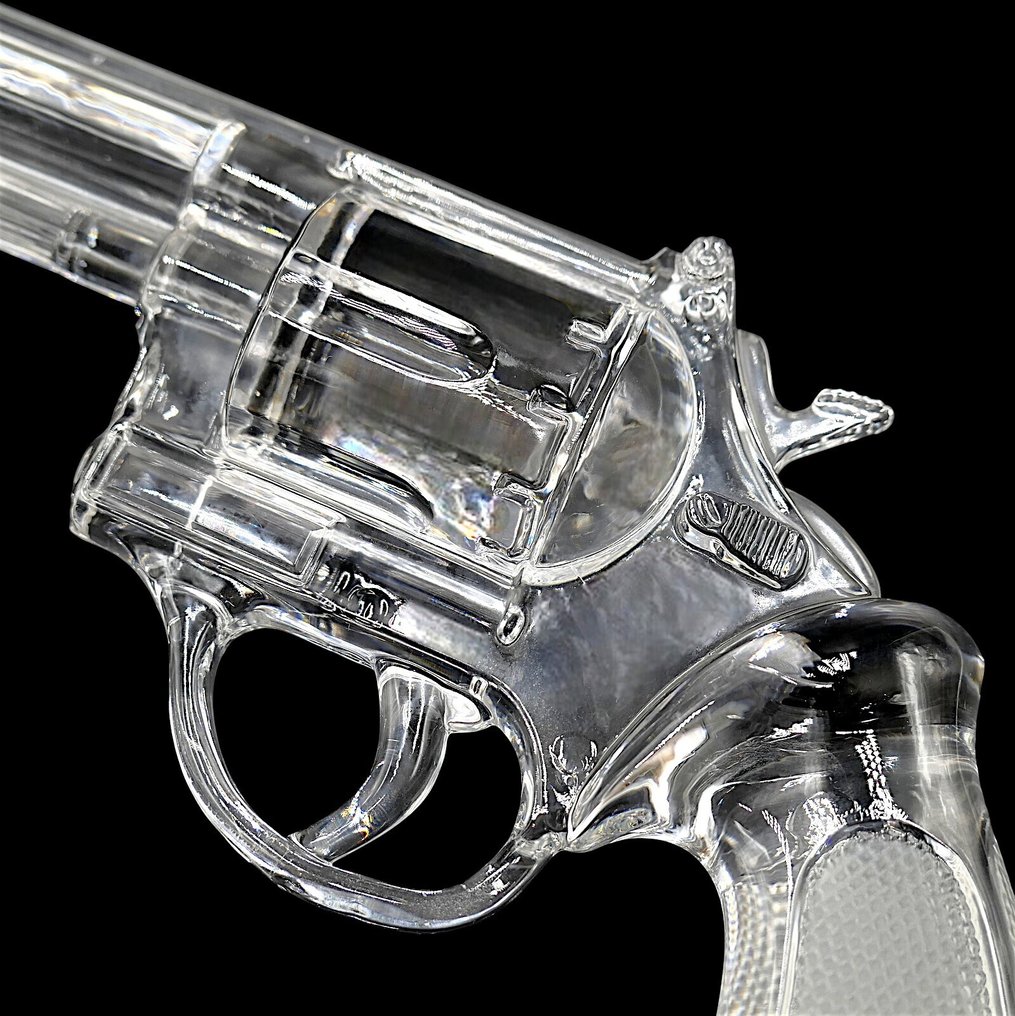 Royales de Champagne - Γλυπτό, .357 Magnum Revolver - 12 cm - Κρύσταλλο #3.2
