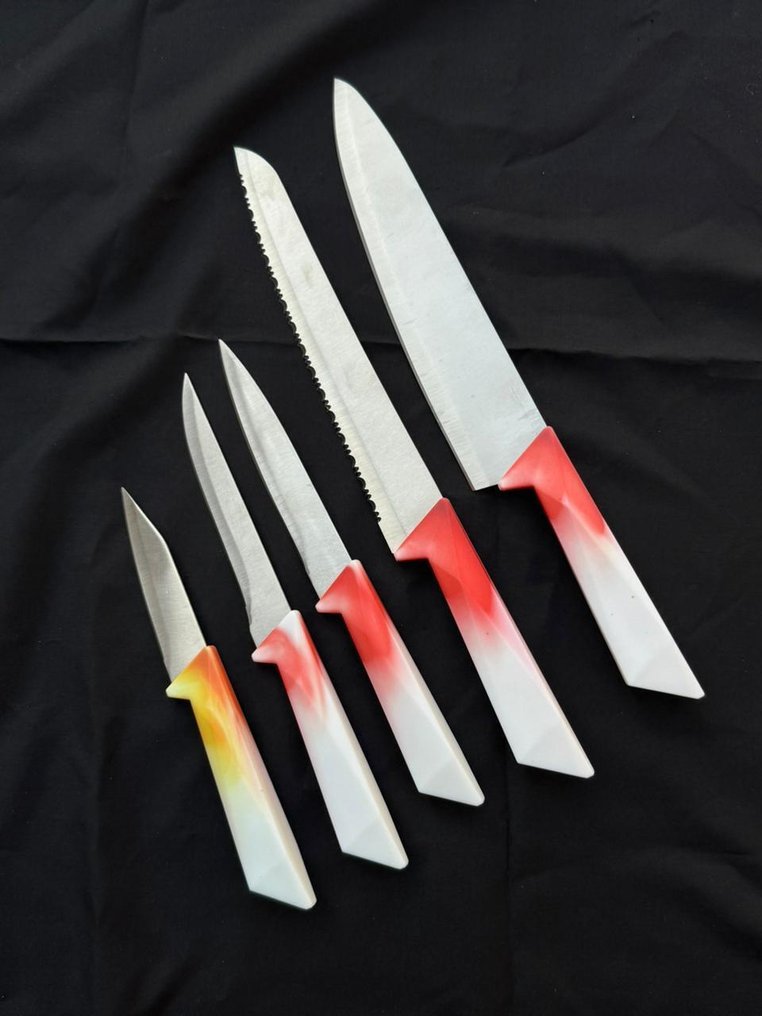 餐刀套装 (6) - 钢, 塑料 #2.1