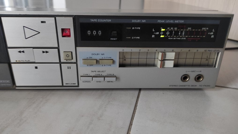 Sony - TC-FX310 Audio-cassette deck #2.1
