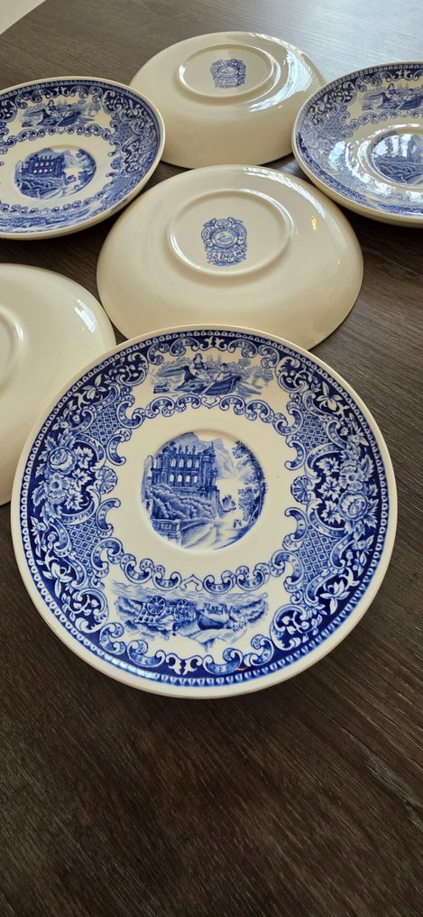 Old England - Royal Sphinx - 早餐餐具組 (6) - 陶瓷, 陶器 - 复古早餐盘 #4.3