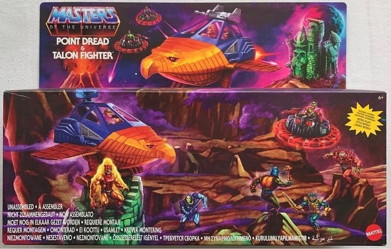 Mattel - Spielzeugfigur Point Dread And Talon Fighter - Masters of the Universe #1.0