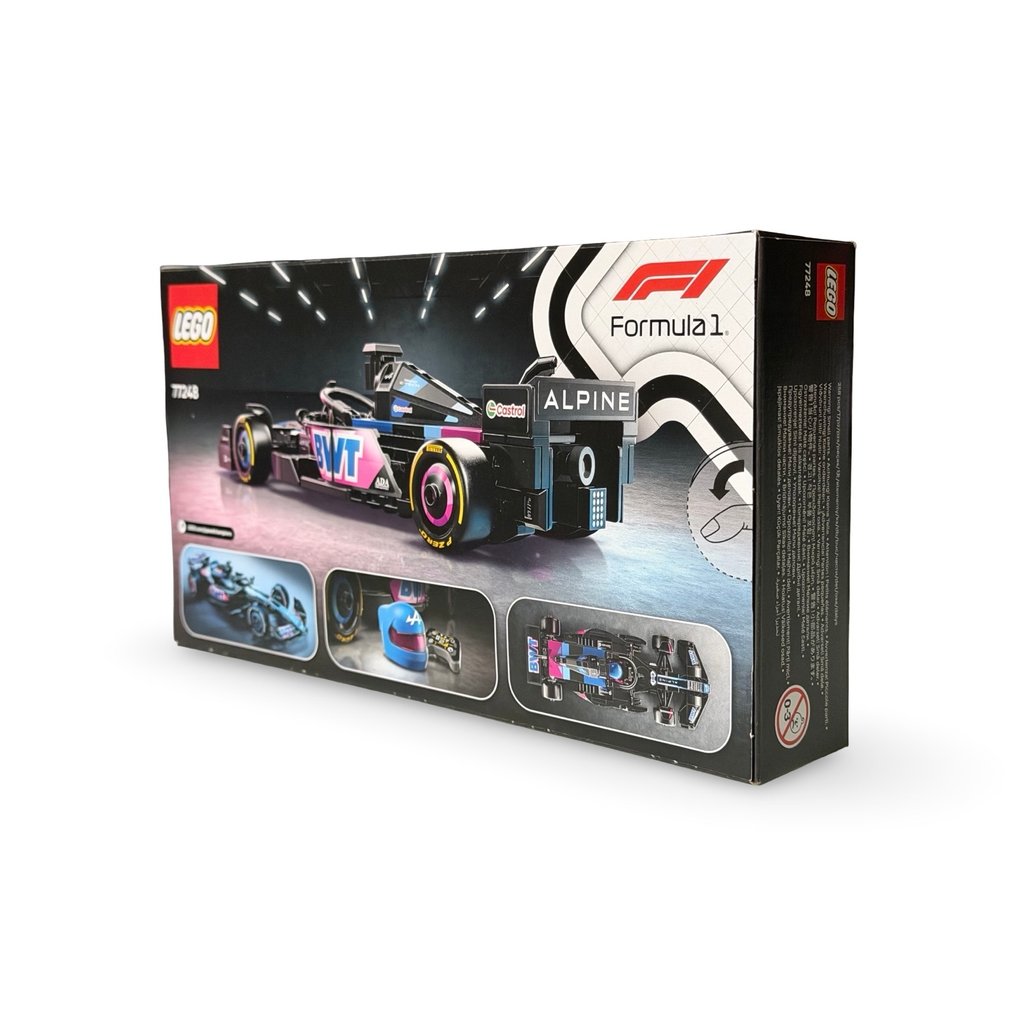 F1 Lego Speed Champions - BWT Alpine F1 Team - Pierre Gasly - Lego model  #2.1