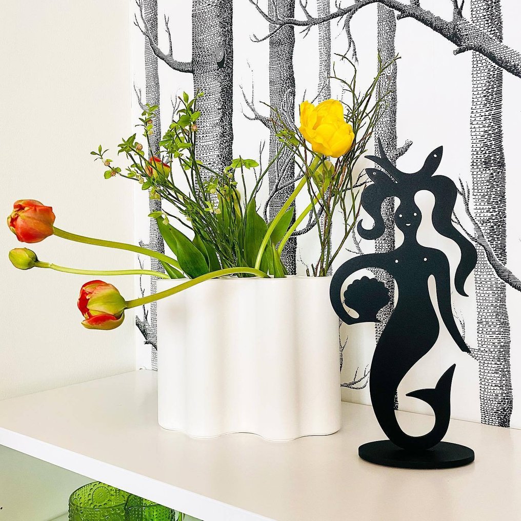 Zierornament - Vitra - Silhouette Meerjungfrau - Schweiz - Alexander Girard #1.0