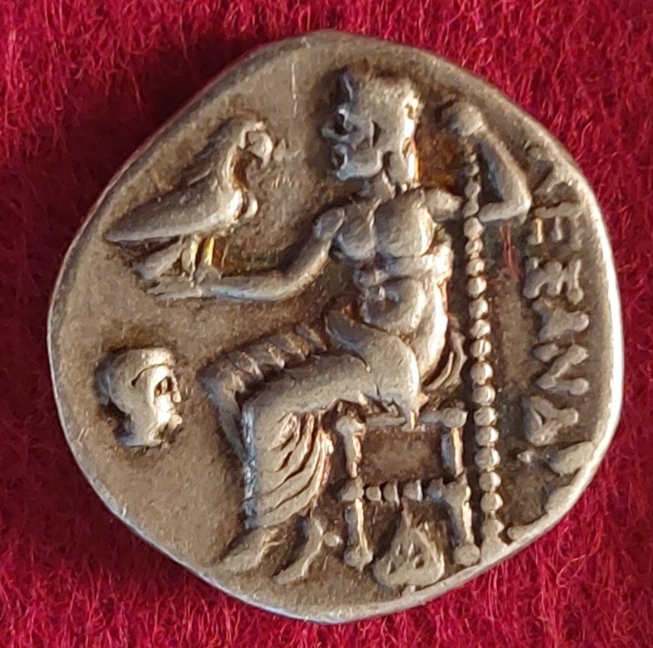 Regii Macedoniei. Antigonos I Monophthalmus, ca Strategos din Asia (320-306/5 î.Hr.). Drachm In the name and types of Alexander III. Abydos, c. 310-301 BC (Fără preț de rezervă) #1.0