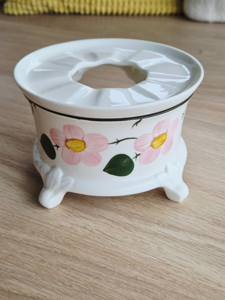 Villeroy & Boch - Καμινέτο -  Άγριο τριαντάφυλλο, Wildrose - Faience - Stövchen πρώτης επιλογής #1.0