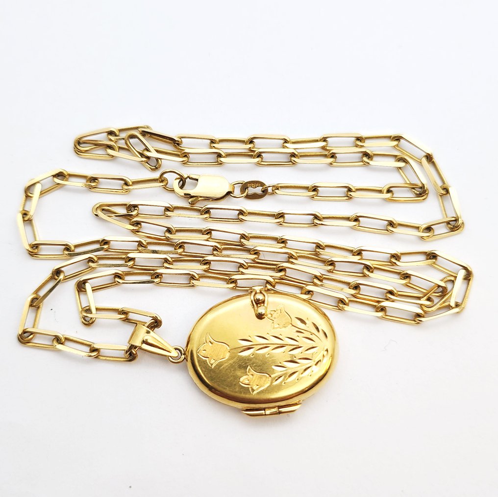 Collana con ciondolo - 18 carati Oro giallo #3.2