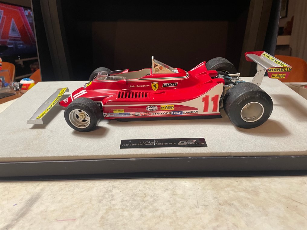 GP Replicas 1:12 - Αυτοκίνητο μοντελισμού - Ferrari 312 T4 nº 11 Jody Scheckter 1979 #1.0