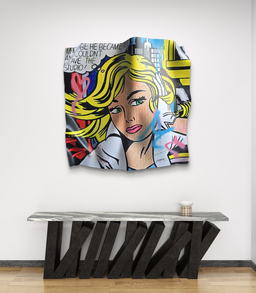 Robert Sgarra - Froissé ROY LICHENSTEIN #1.0