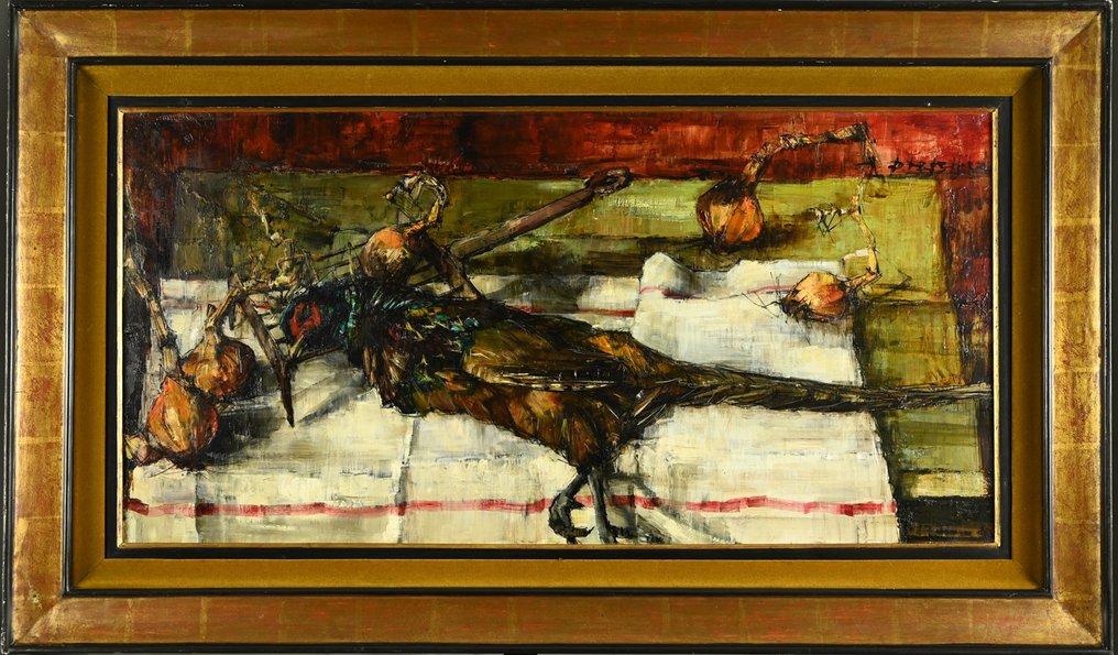 Pierre Letellier (1928 - 2000) - Nature morte aux oignons #2.1