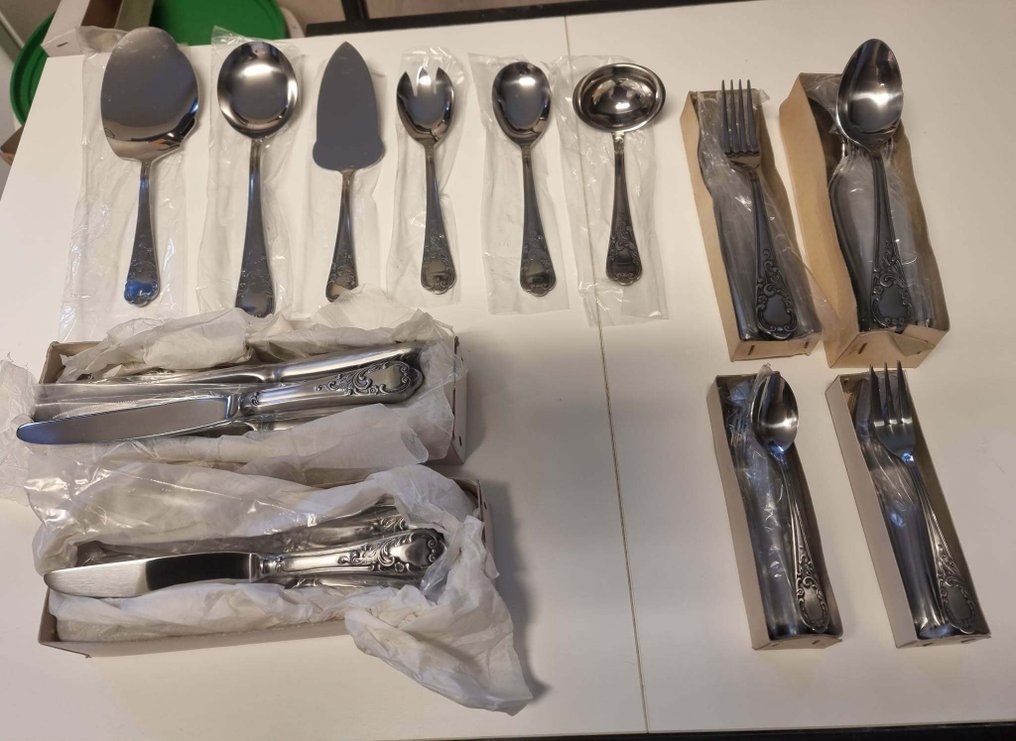 Pimex - 12 人用餐具組 (78) - 鋼 - 78件 #1.0