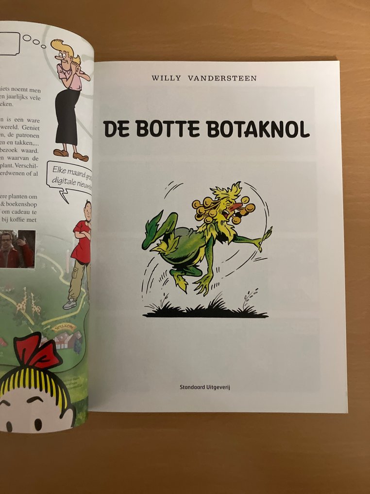 Suske en Wiske - De Botte Botaknol - opdrachttekening - 1 Album - Ensipainos - 2006 #2.1