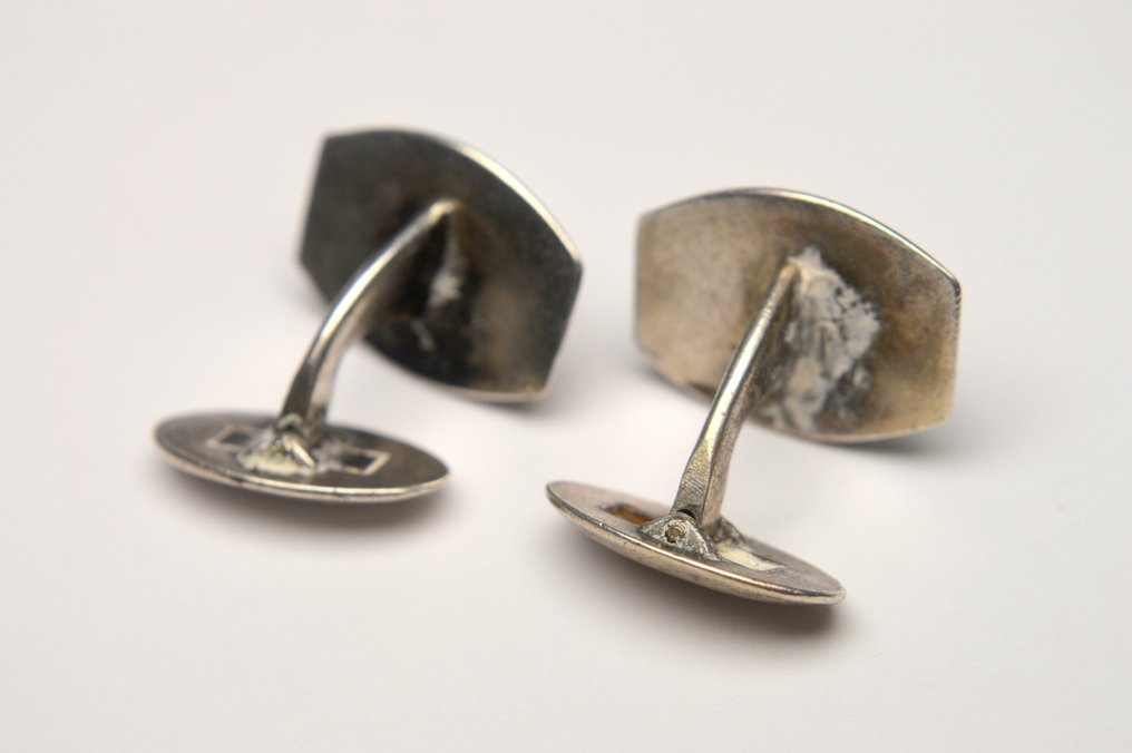 No reserve price - Cufflinks Finland 813 Silver, Helsinki - Hopeavalmiste #3.2