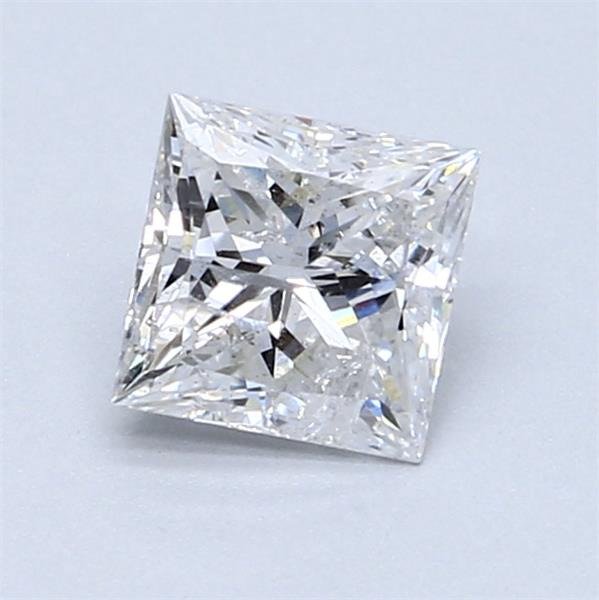 No reserve price - 1 pcs Diamond  (Natural)  - 1.03 ct - Square - D (colourless) - I1 - Gemewizard Gemological Laboratory (GWLab) #1.0