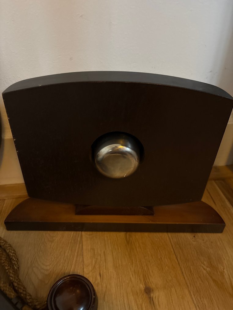 Elektromagnetisk ur, Bordur, vægur  (7) - Kienzle, Jacob Palmtag en andere -  Art Deco Hout, staal, glas, messing - 1940-1950 - Forskellige ure #3.2