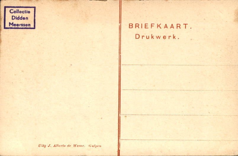 Netherlands - Gulpen - Postcard (112) - 1900-1960 #1.0