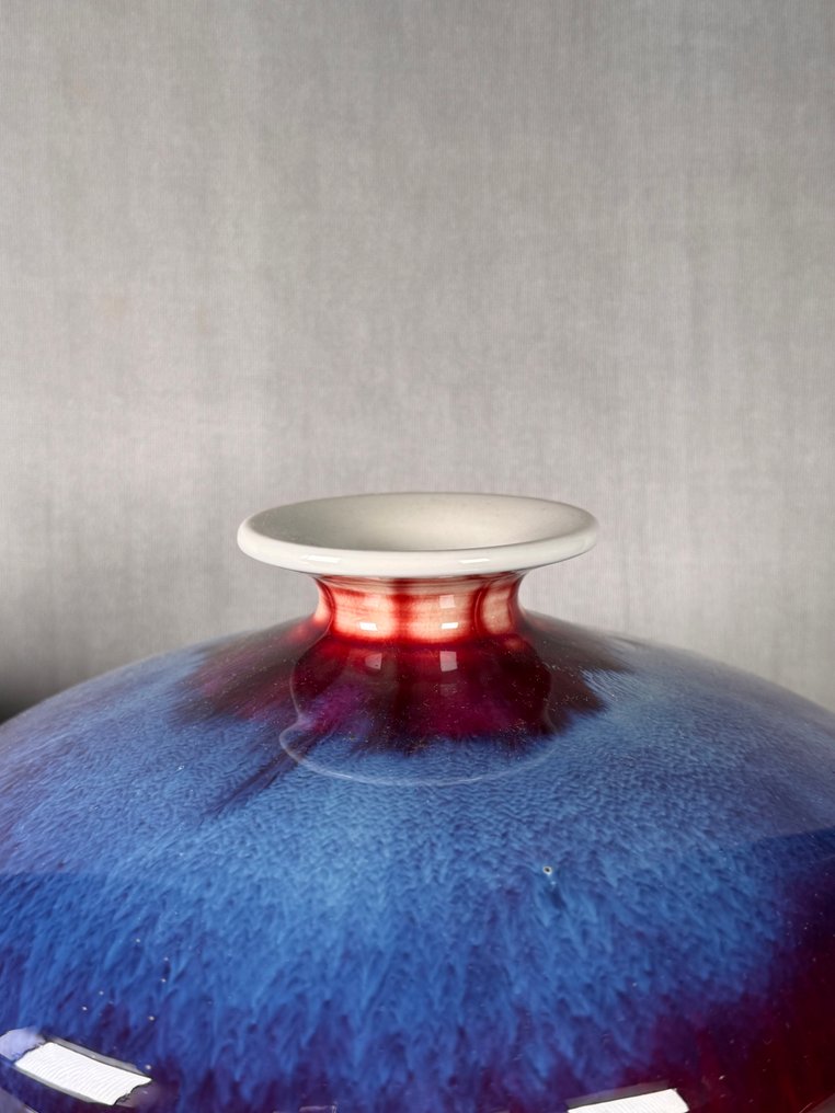 花瓶 - 瓷 - 中国 - 1960-1970 - 一对 flambé 花瓶 #3.2