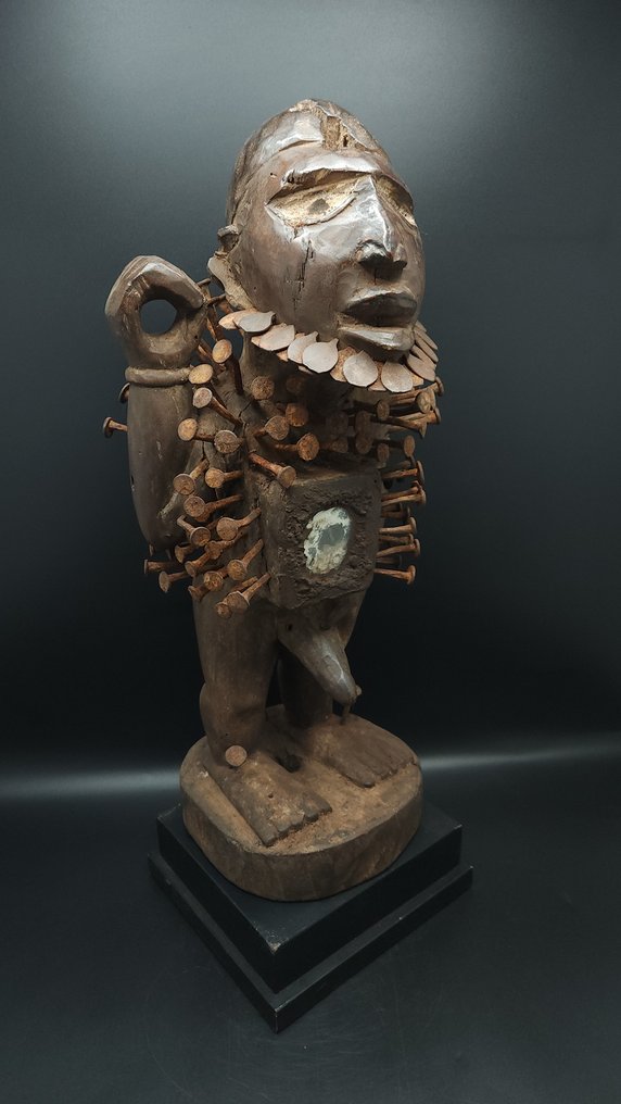 Υπέροχο φετίχ με καρφιά - Bakongo - Κονγκό RDC  (χωρίς τιμή ασφαλείας) #2.1