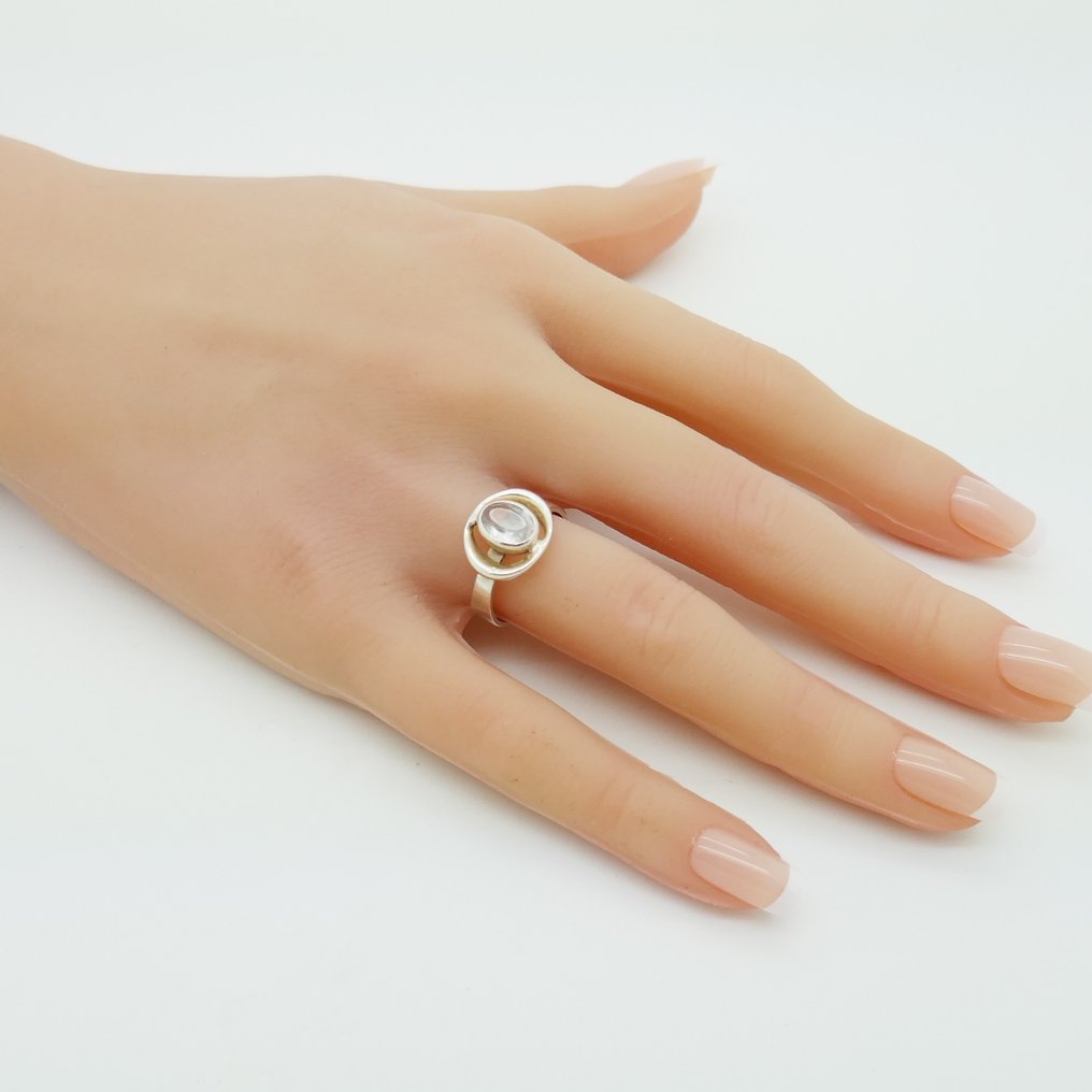 Senza prezzo di riserva - Anello Argento - Valon Kulta & Hopea #2.1