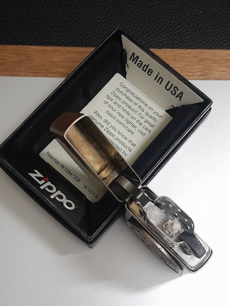 Zippo - χωρίς τιμή ασφαλείας - Αναπτήρας τσέπης - Χάλυβας #3.2
