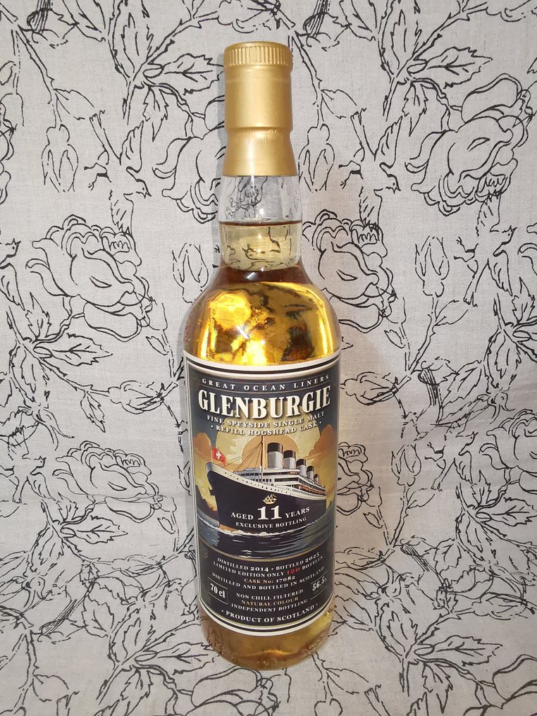 Glenburgie 2014 11 years old Great Ocean Liners - Refill Hogshead no. 17082 - Whisky & Music Festival Zurich 2025 - Jack Wiebers  - b. 2025  - 70 cl #1.0