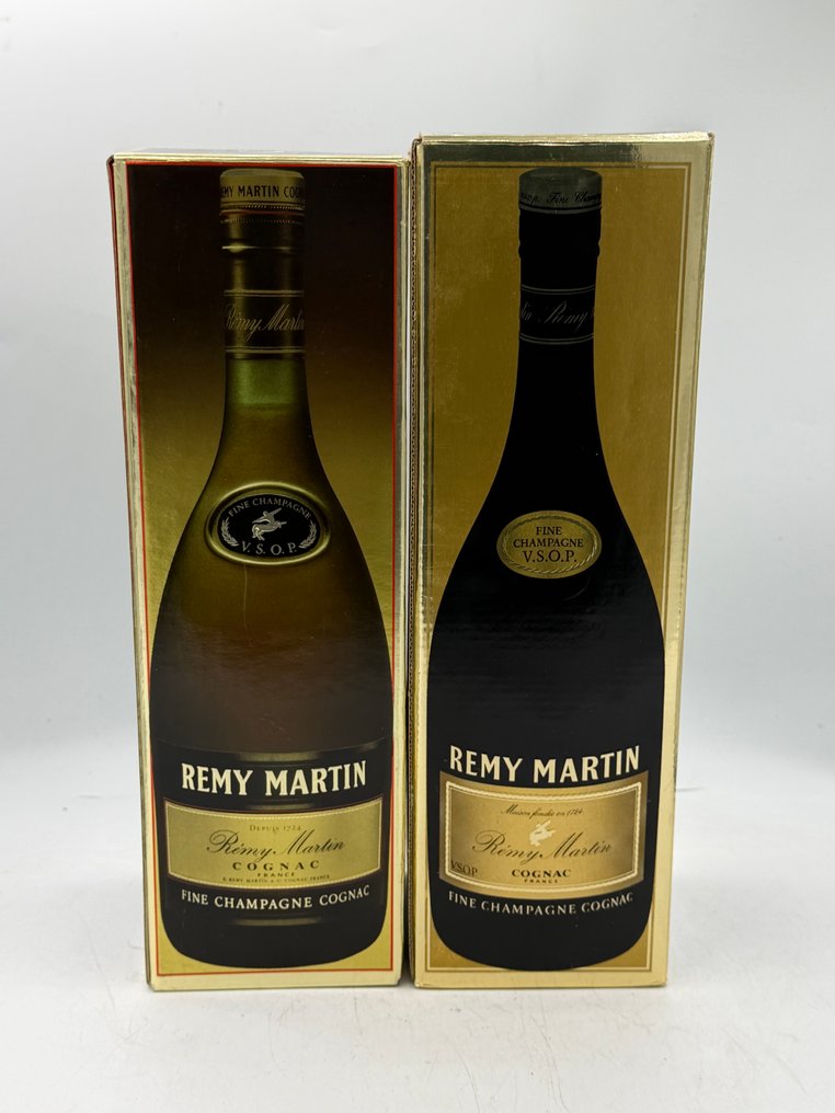 Rémy Martin - VSOP Fine Champagne  - b. 1980s, 1970s - 70cl - 2 bottles #1.0