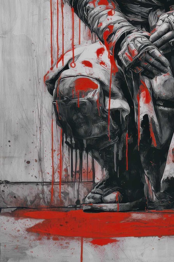 B'Jarco (1988) - Bloodstained Waiting Figure · XXL #4.3