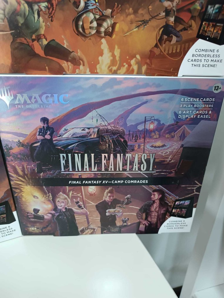 Wizards of The Coast - 4 Booster pack - Magic: The Gathering - Magic the Gathering Final Fantasy Scene Box Display Pack 4 #4.3