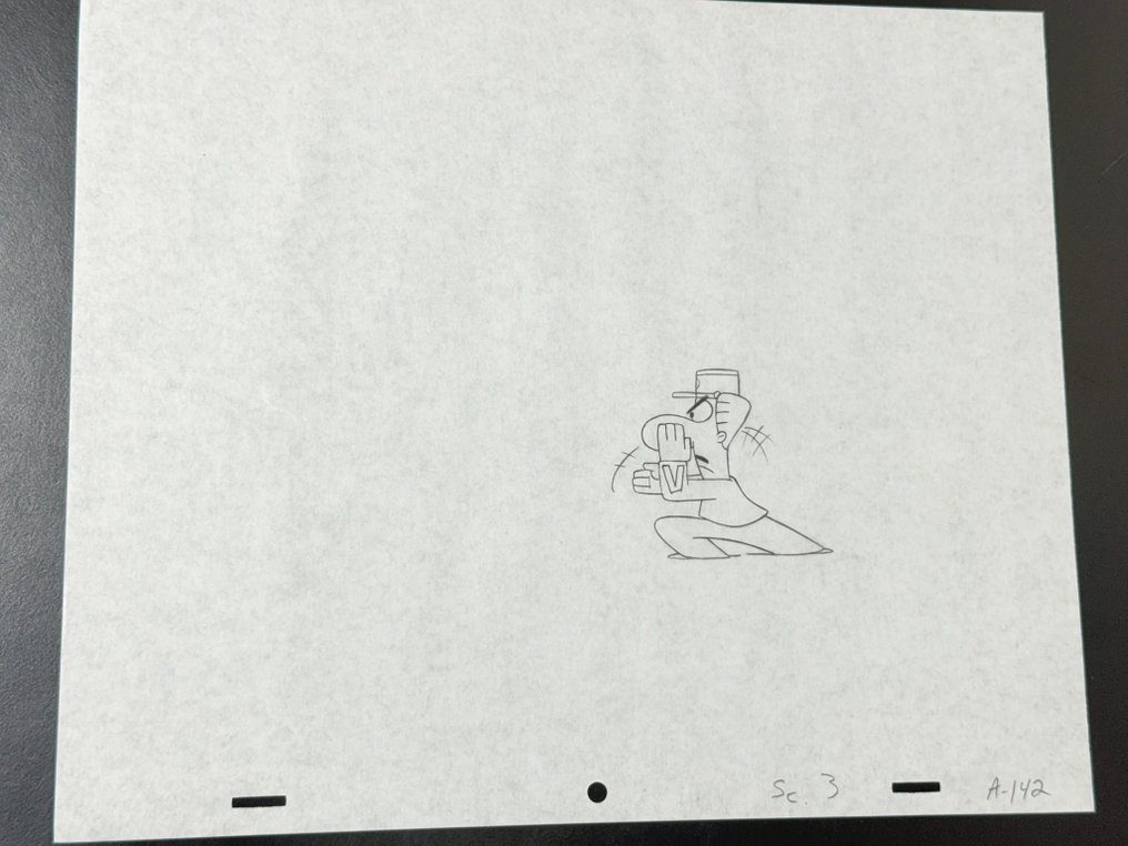 The Pink Panther Show (1970) - 1 Oryginalny rysunek z animacji Inspektora Clouseau #1.0