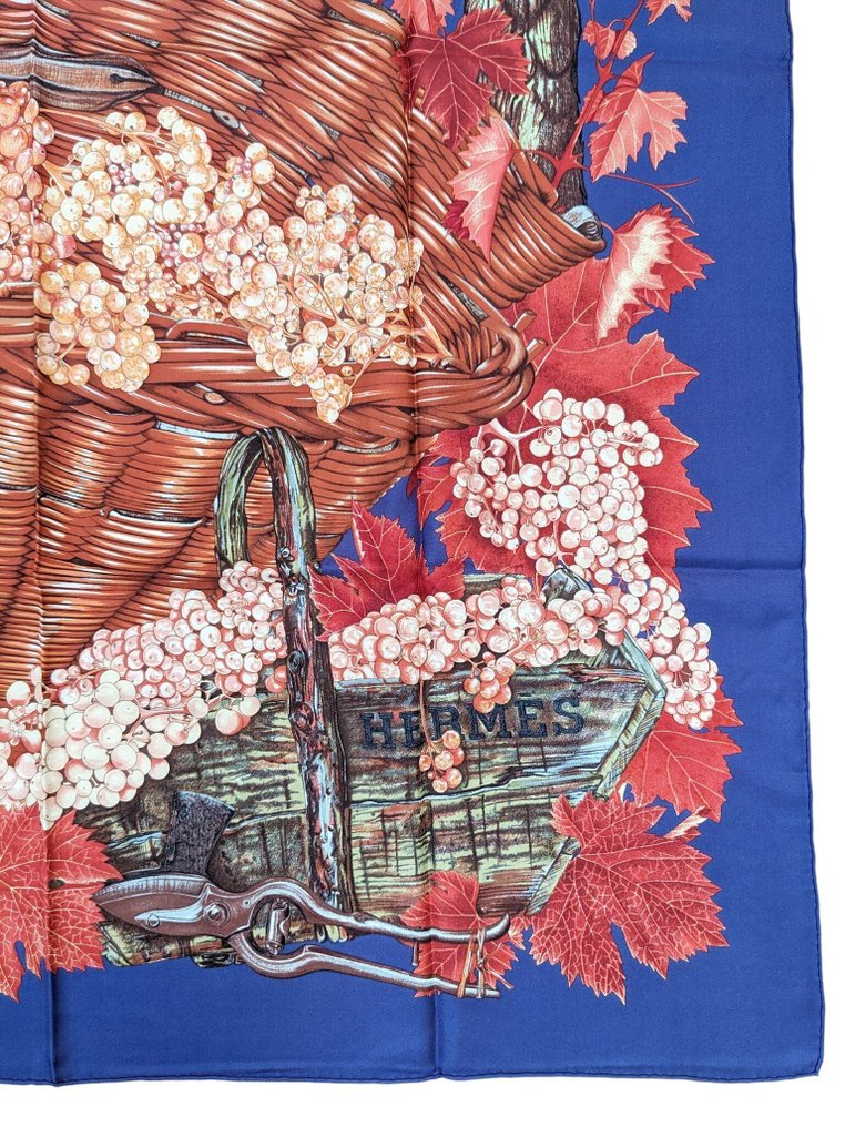 Hermès - "VENDANGES" SCARF 90 CM SILK - Bufanda #4.3