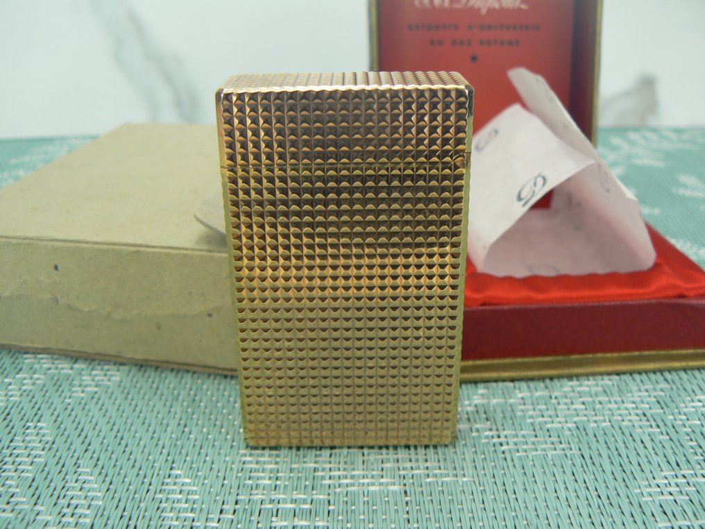 S.T. Dupont - Ligne 1 - 袖珍打火機 - 鍍金 #4.3