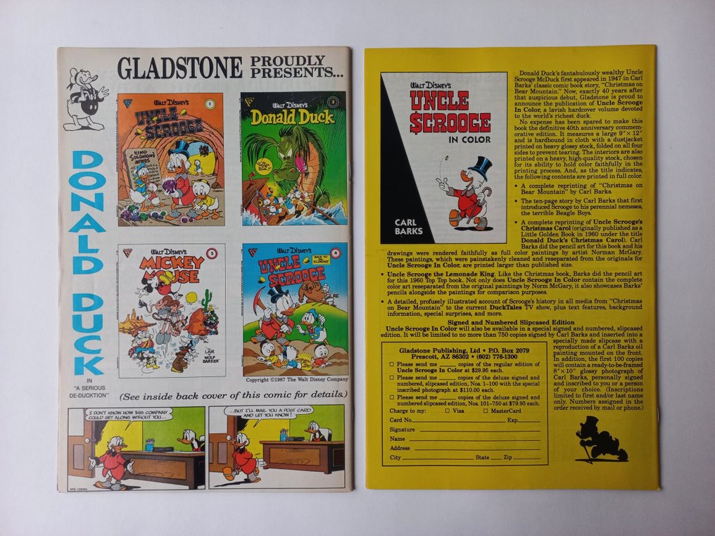 Walt Disney's Comics and Stories - 17 Comic - EO - 1987/1991 #4.3