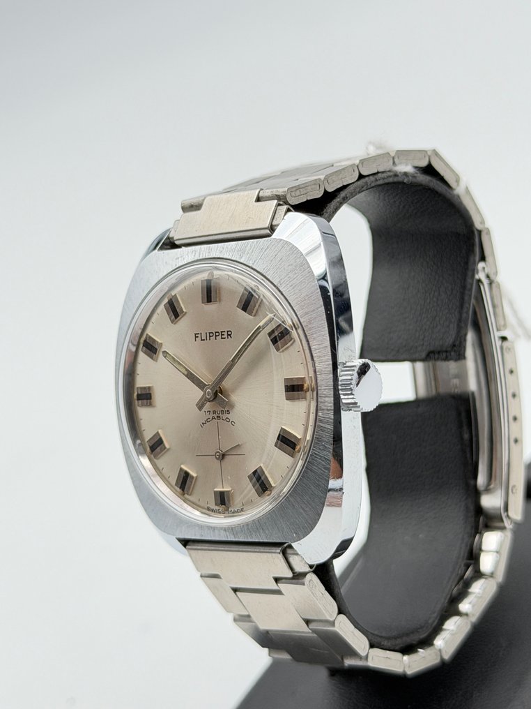 flipper - incabloc swiss made NOS waterproof military - Zonder minimumprijs - Unisex - 1970-1979  #4.3