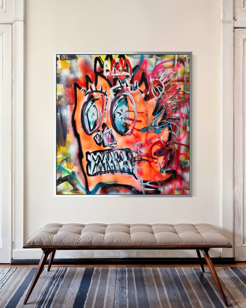 Timo Wedell - Basquiats Orange Ghost - XL #3.2