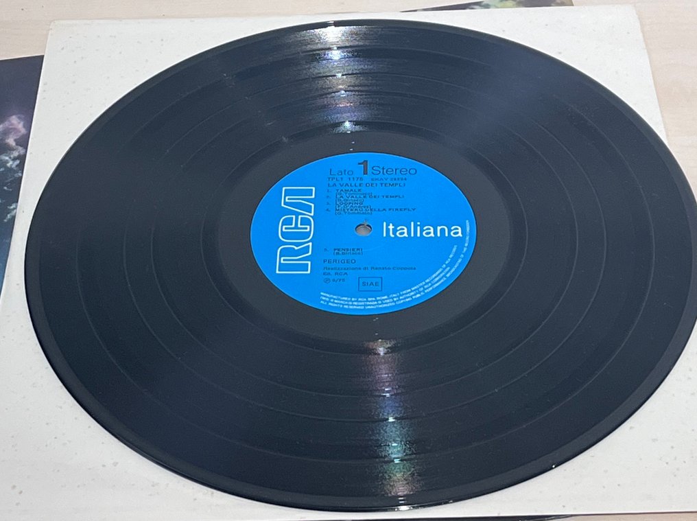 Perigeo - la valle dei tempi - 黑胶唱片 - 1976 #3.2