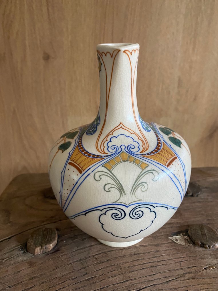 Arnhemse Fayencefabriek - Klaas Vet - Kancsó - Kerámia - Plateel #3.2