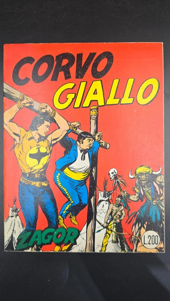 Zagor Zenith originale n. 55 - "Corvo Giallo" - 1 Comic - First edition #1.0