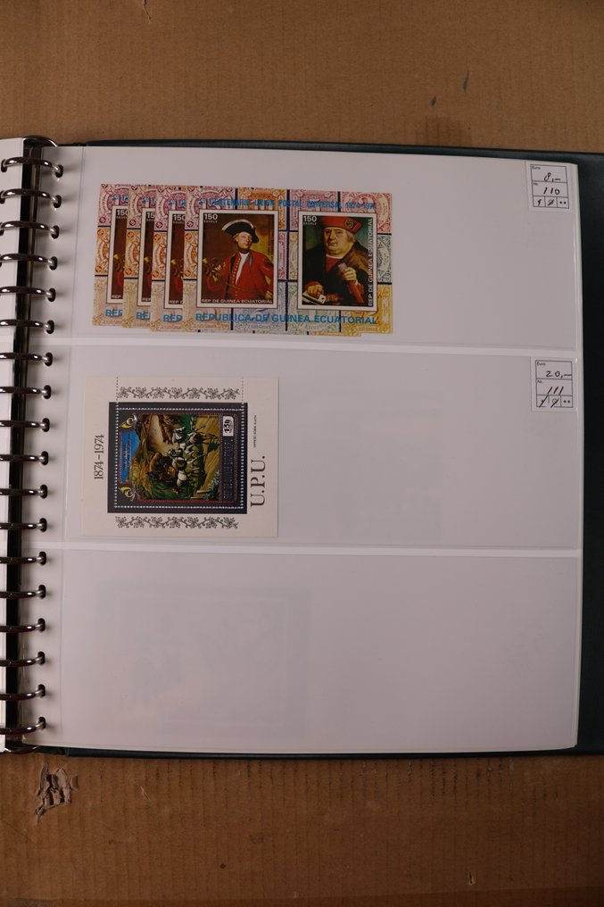 Ισημερινή Γουινέα 1972/2010 - Αποθέματα μπλοκ - Δωρεάν αποστολή σε όλο τον κόσμο* #1.0