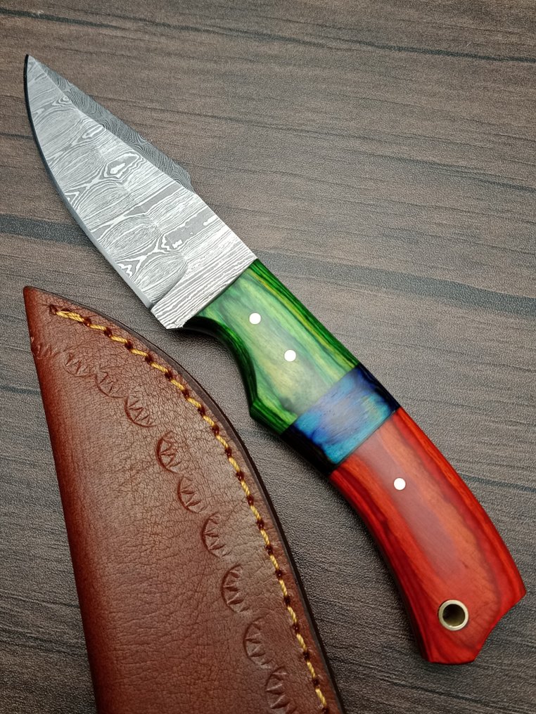 Obsidian - 厨刀 - Kitchen knife set -  介绍 Obsidian 定制系列厨师刀，传统工艺制作 - 专用钢 - 法国 #1.0