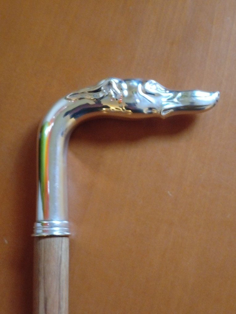 拐杖 - .925 銀 - Bengala Aguia 银925 狗 #2.1