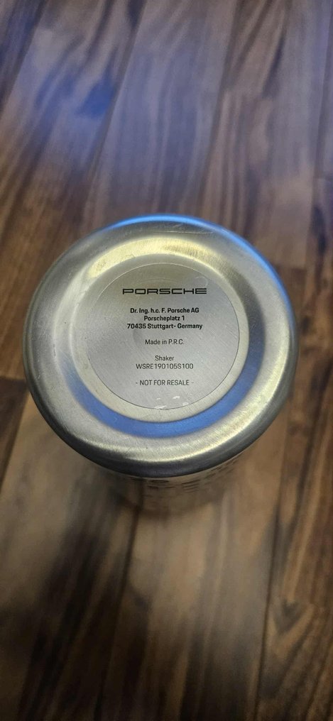 Ανταλλακτικό αυτοκινήτου - Porsche, stainless steel shaker, unused, ex-display, perfect, no defects #2.1