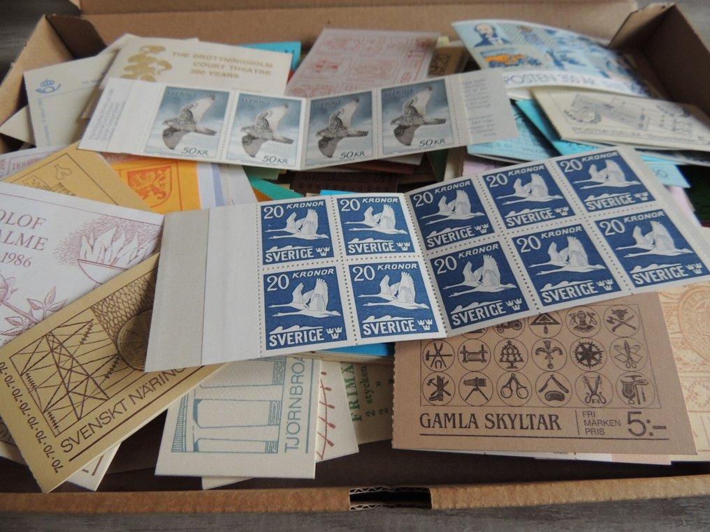 瑞典  - Collection / 批次包含150本完整笔记本 #1.0