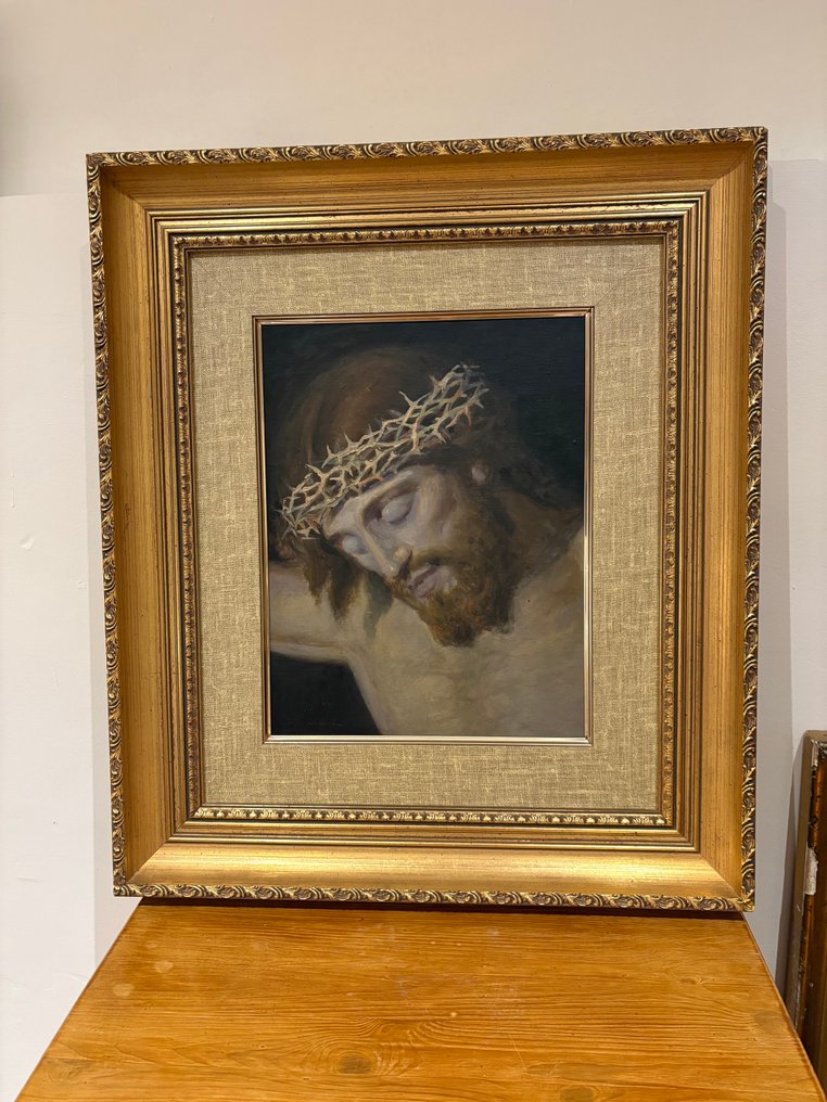 Școala Spaniolă - Cristo crucificado - 53 x 62 cm #2.1