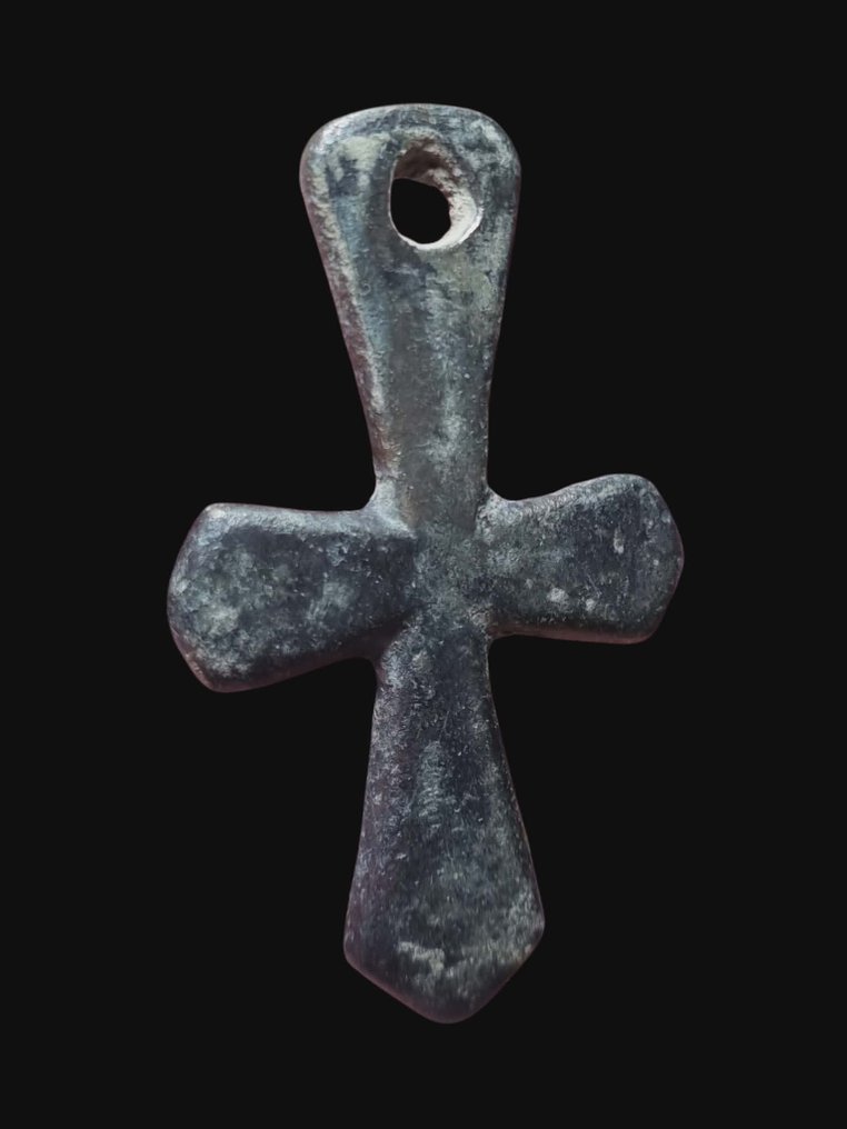 Εποχή των Βίκινγκς Μπρούντζος, Βαρύς Σταυρός Κρεμαστό κόσμημα  (χωρίς τιμή ασφαλείας) #2.1