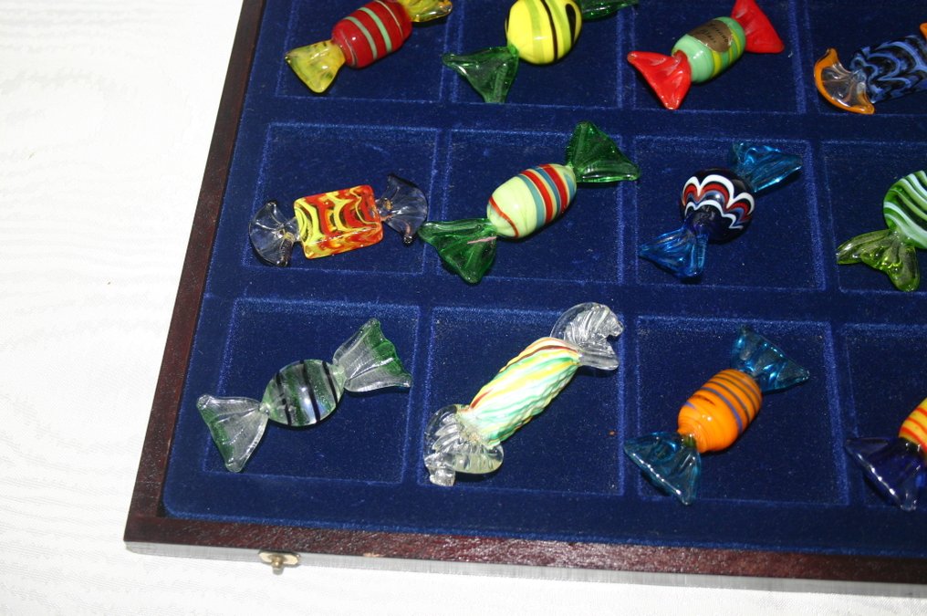 Murano - Messensteun (12) - Glas - Bonbon vorm #4.3