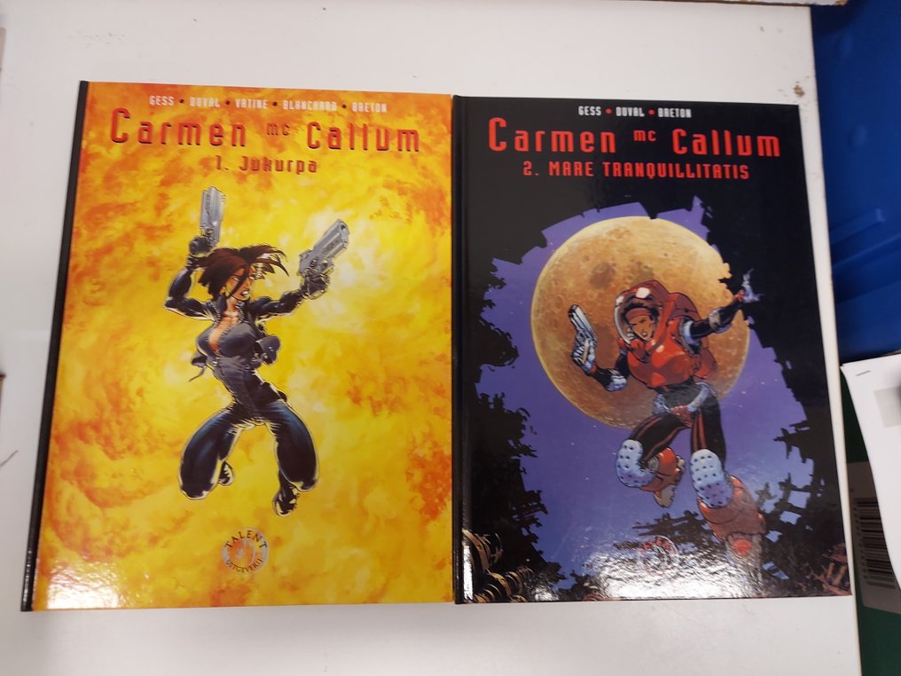 Carmen mac Callum - complete reeks HC + 2 luxe edities - 8 Album - Ensipainos - 1996 #4.3