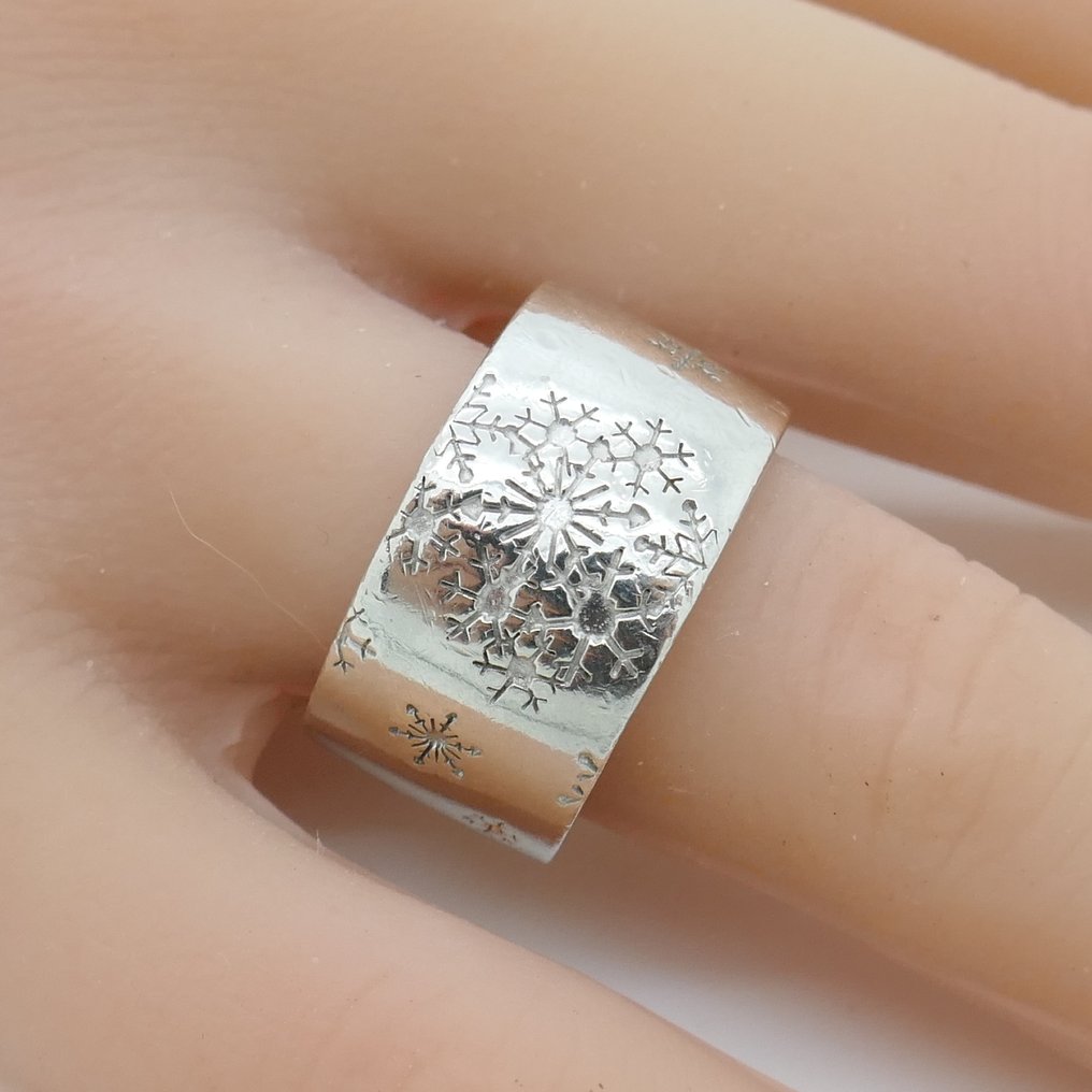 χωρίς τιμή ασφαλείας - Δαχτυλίδι Ασημί - Merii - χιόνι #1.0