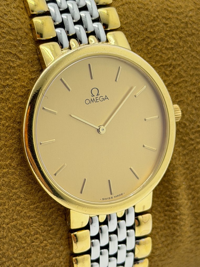 Omega - De Ville Quartz Slim Case Cal. 1378 - Nincs minimálár - 395.0875.2 - Uniszex - 1990-1999  #1.0