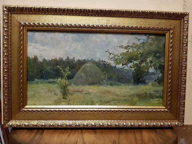 Yuryi Lutskevich (1934-2001) - Cosecha (Harvest) #4.3