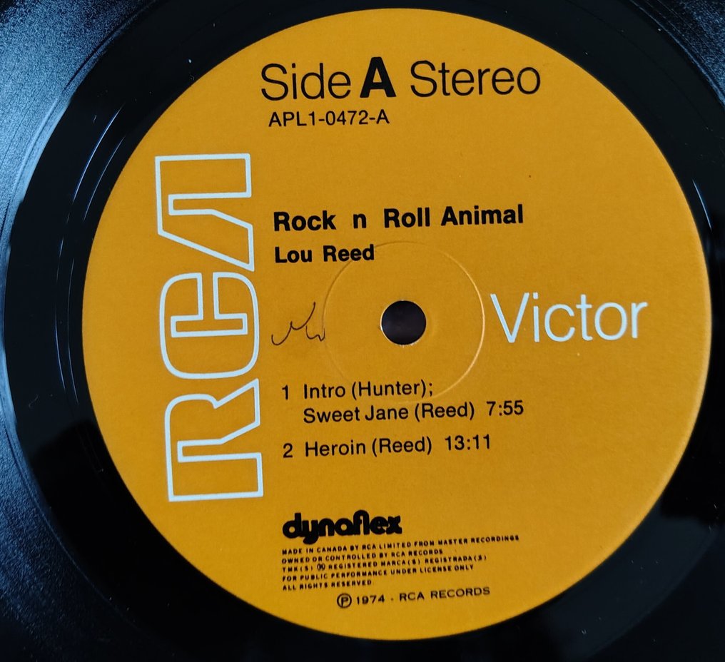 Lou Reed, Iggy Pop, Various Artists/Bands in Rock - 多个标题 - LP - 1974 #3.2