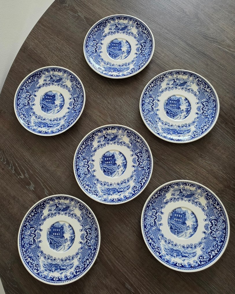 Old England - Royal Sphinx - 早餐餐具組 (6) - 陶瓷, 陶器 - 复古早餐盘 #1.0